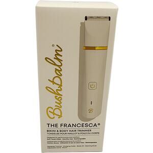 Bushbalm The Francesca Bikini/Body Hair Trimmer Wet/Dry Rechargeable New in Box